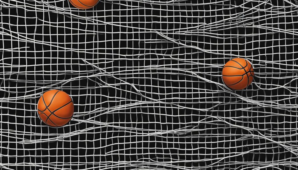 basketball net material