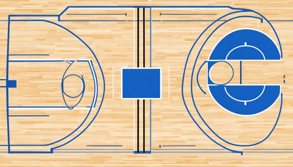 official dimensions of basketball hoops and backboards
